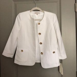 White blazer